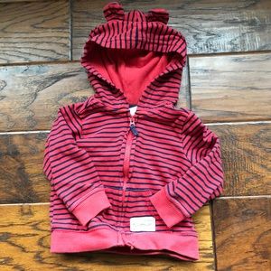 Carter’s zippered hoodie 12 month